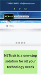 Mobile Screenshot of nettrak.com